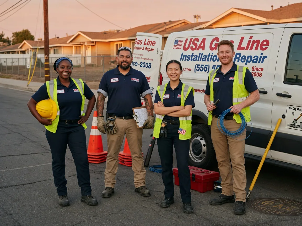 Gas Line Installation company in Sullivan, IL